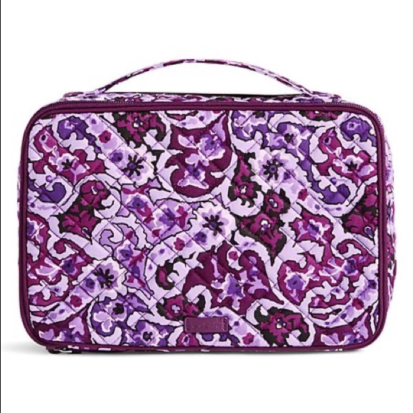 Vera Bradley Handbags - Vera Bradley Lilian paisley large blush brush bag